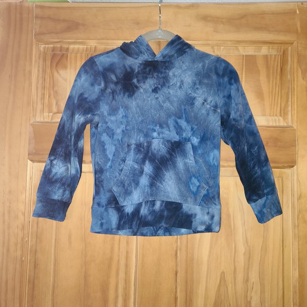 5/$30 Old Navy Stretch Blue Pullover Fleece Hoodie